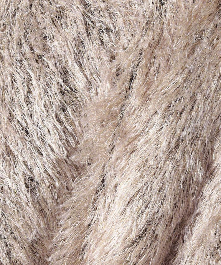 LOULOU WILLOUGHBY 【LOULOU WILLOUGHBY】ワイルドシャギーボレロ ベージュ (11)