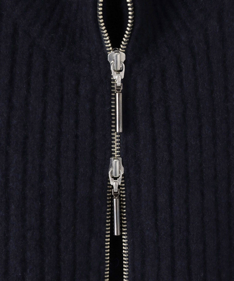 buying 【UJOH(ウジョー)】ZIP STOLE KNIT ネイビー (65)