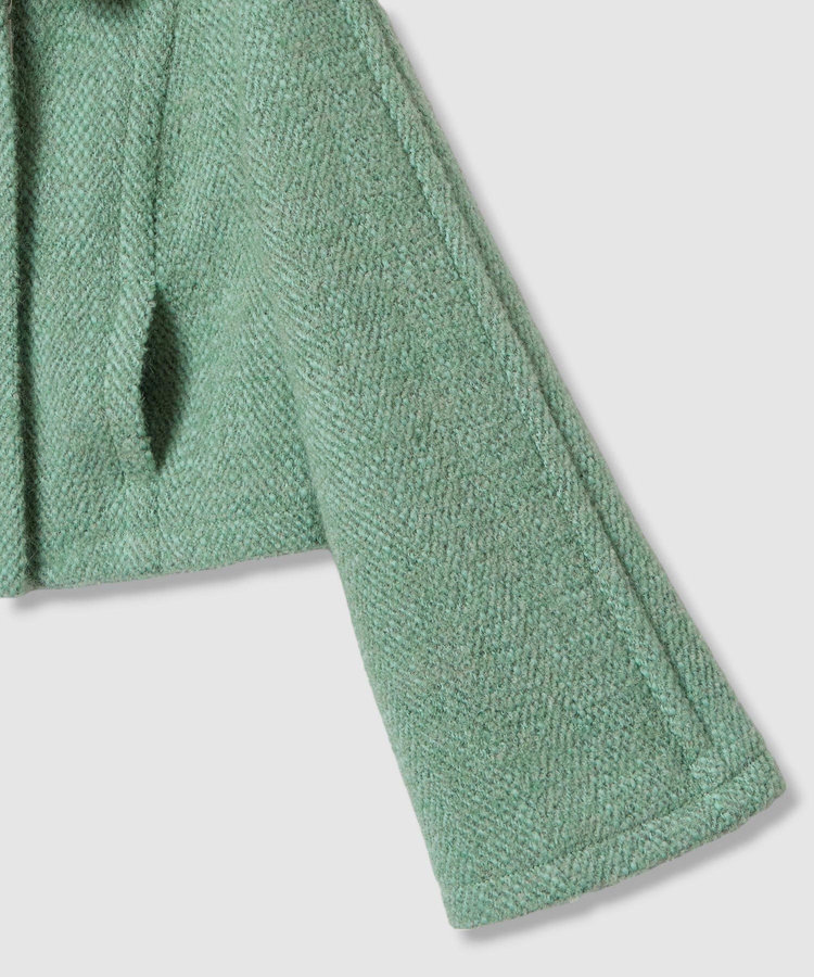 LOULOU WILLOUGHBY 【LOULOU WILLOUGHBY】BONOTTOステンカラージャケット ミントグリーン (73)