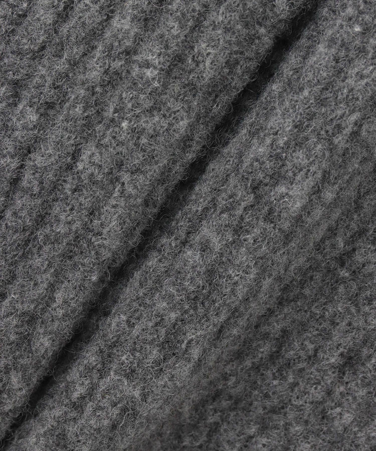 buying 【UJOH(ウジョー)】ZIP STOLE KNIT グレー (92)