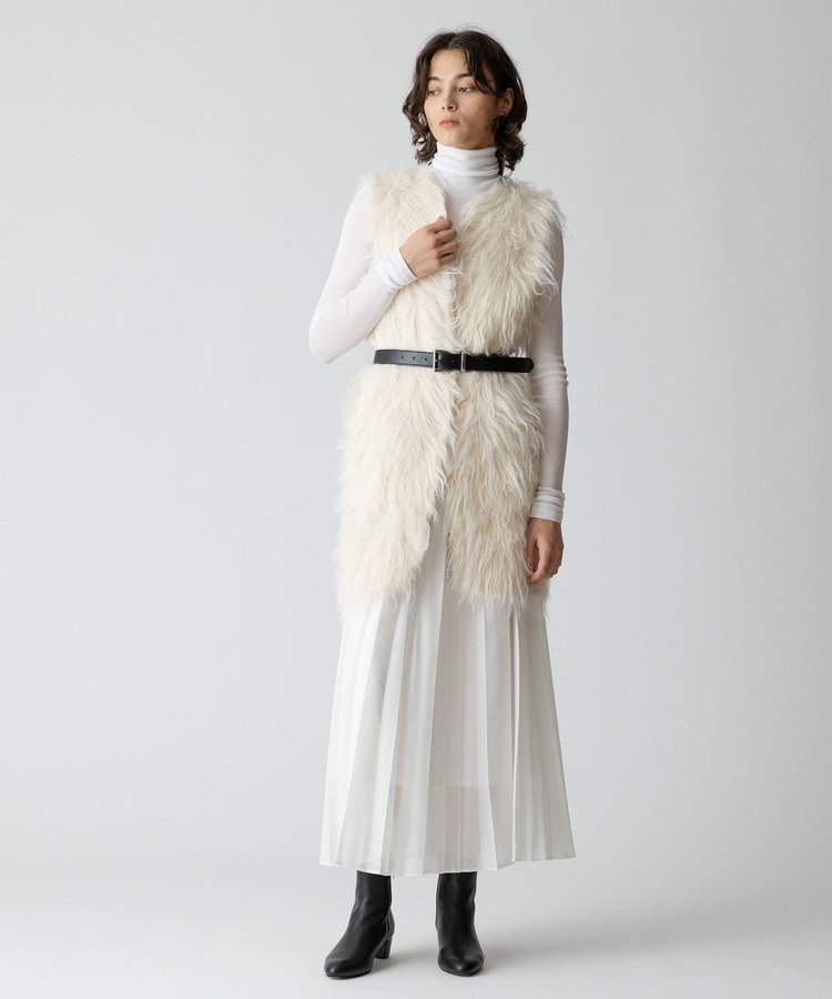 allureville シアーテレコプルオーバー ホワイト (01)