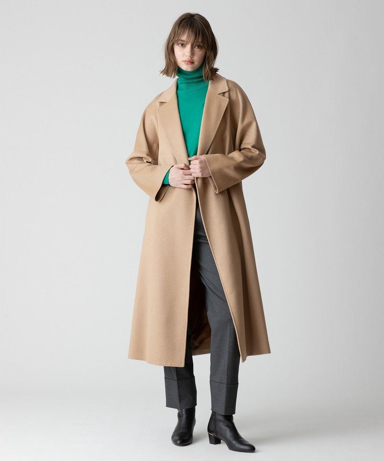 allureville ◇カシミヤビーバーコート ベージュ (11)