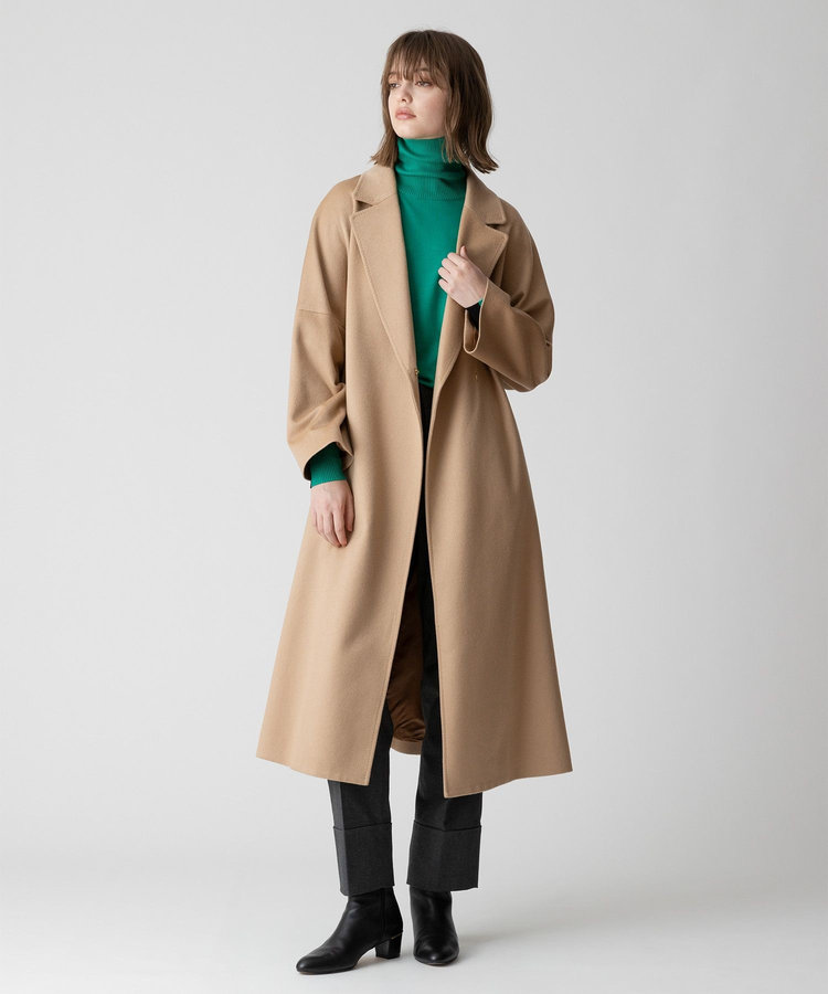 allureville ◇カシミヤビーバーコート ベージュ (11)