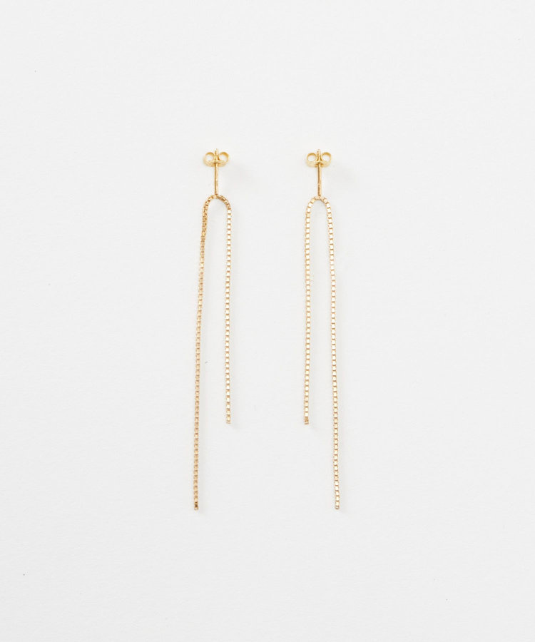 Saskia Diez(サスキアディッツ)】FINE EARRINGS FRINGE CUBIC NO1|allureville OFFICIAL  SITE / ONLINE SHOP｜アルアバイル オフィシャル サイト