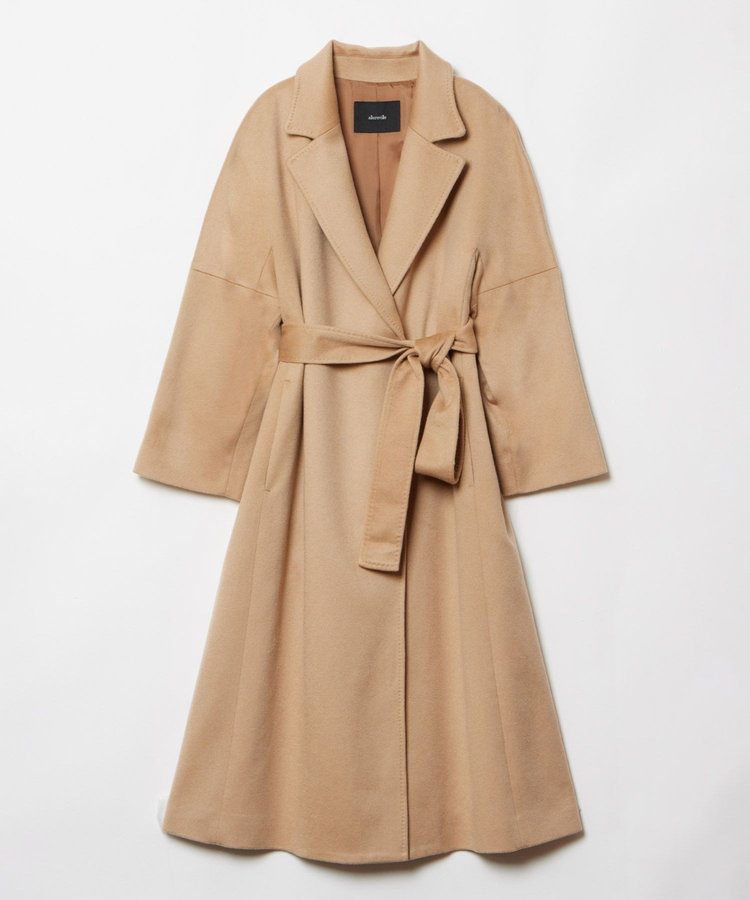 allureville ◇カシミヤビーバーコート ベージュ (11)