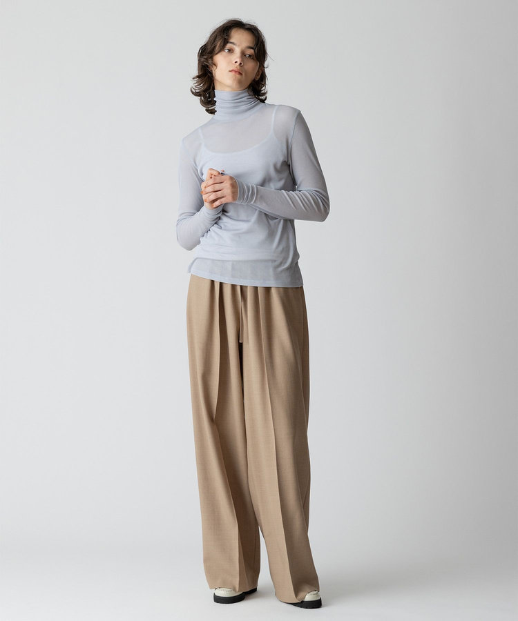 allureville シアーテレコプルオーバー ライトグレー (91)