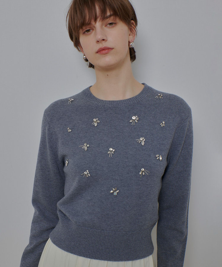 allureville ビジュープルオーバー グレー (92)