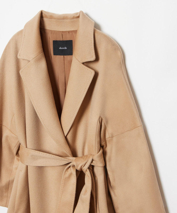 allureville ◇カシミヤビーバーコート ベージュ (11)