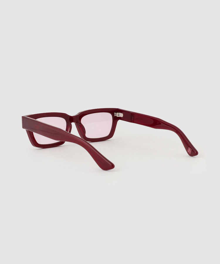 buying 【HEYEP (ヘイップ)】 CHUNKY SQUARE EYEWEAR レッド系 (46)