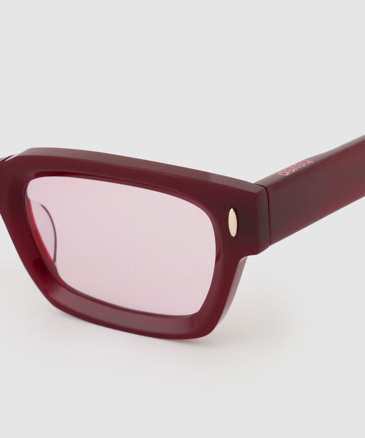 buying 【HEYEP (ヘイップ)】 CHUNKY SQUARE EYEWEAR レッド系 (46)