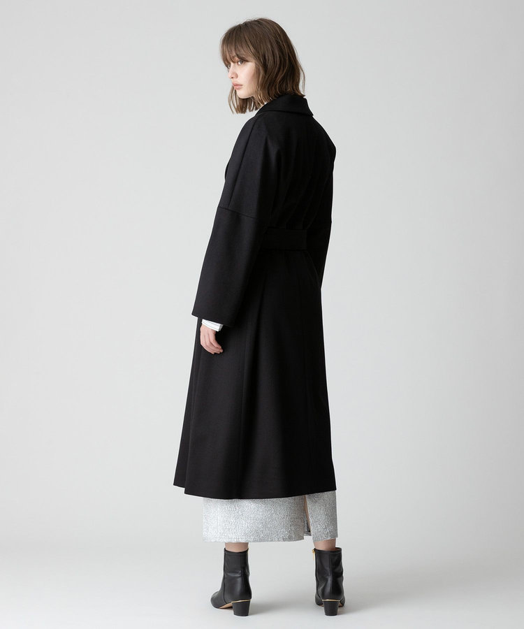 allureville ◇カシミヤビーバーコート ブラック (95)