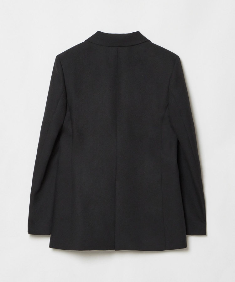 LOULOU WILLOUGHBY 【LOULOU WILLOUGHBY】マットオックスダブルジャケット ブラック (95)