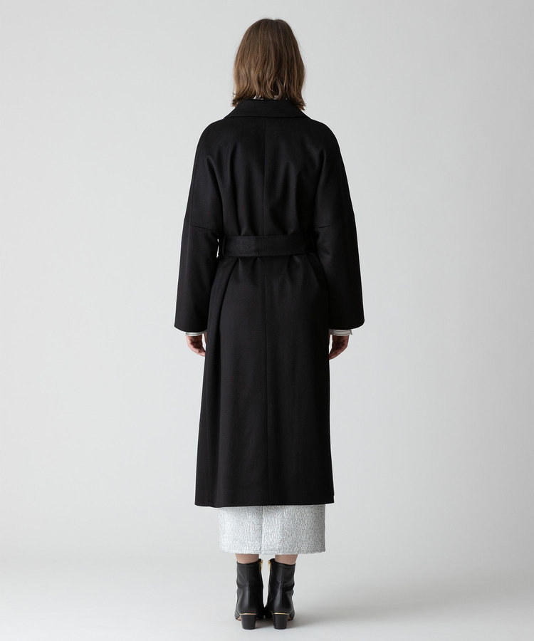 allureville ◇カシミヤビーバーコート ブラック (95)