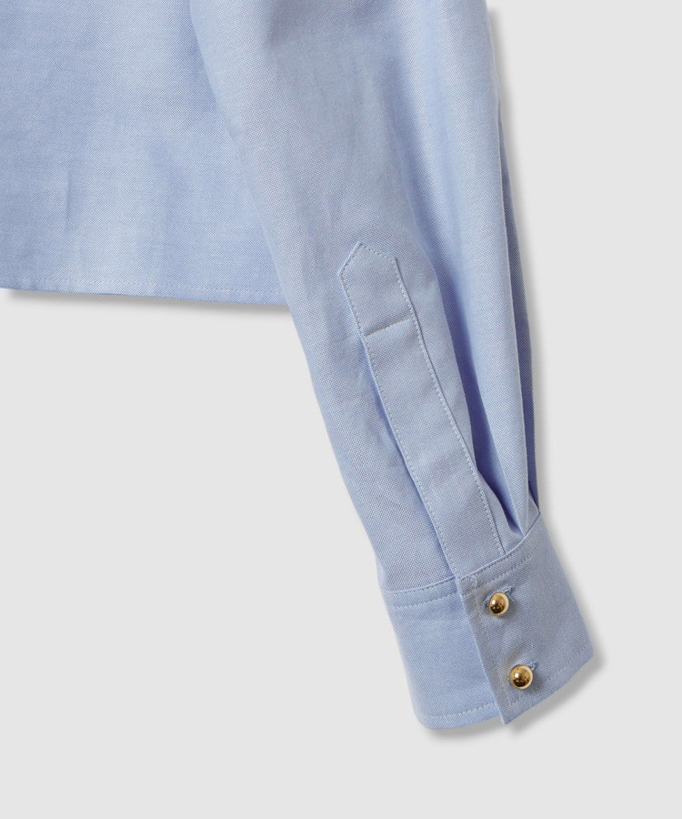 LOULOU WILLOUGHBY 【LOULOU WILLOUGHBY】クレリックシャツ ブルー (61)