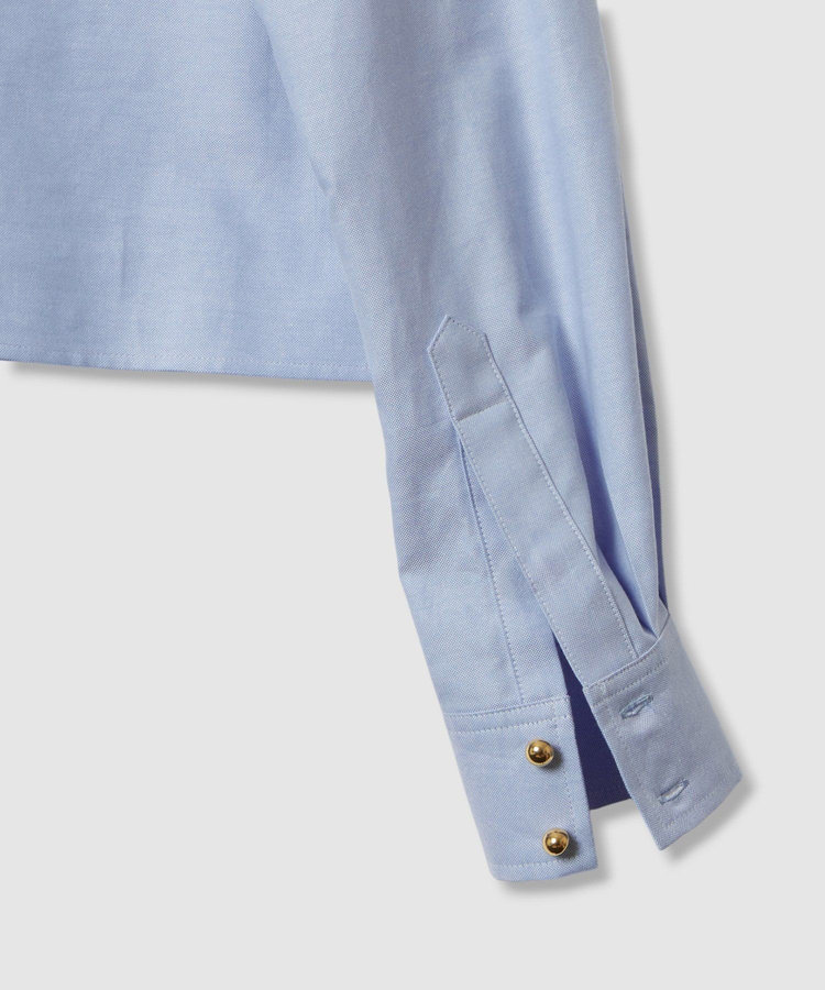 LOULOU WILLOUGHBY 【LOULOU WILLOUGHBY】クレリックシャツ ブルー (61)