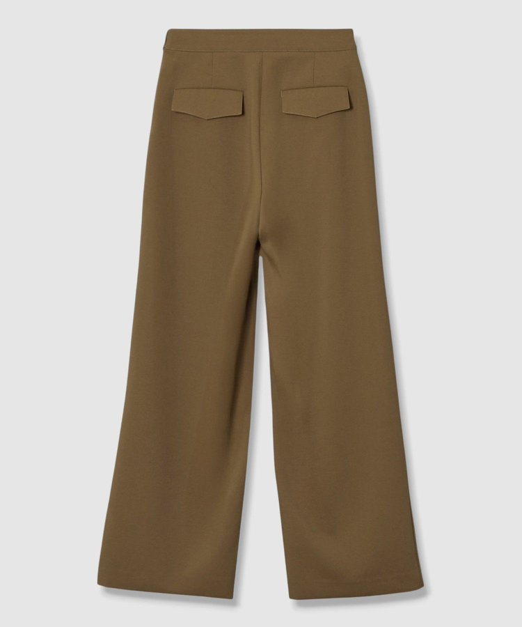 allureville ホローツイルマリンパンツ ブラウン (81)