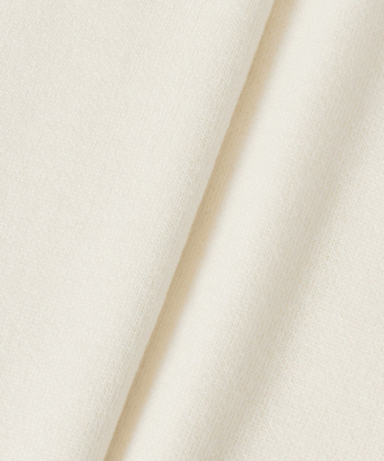 allureville ウールスムース2WAYネックプルオーバー オフホワイト (02)