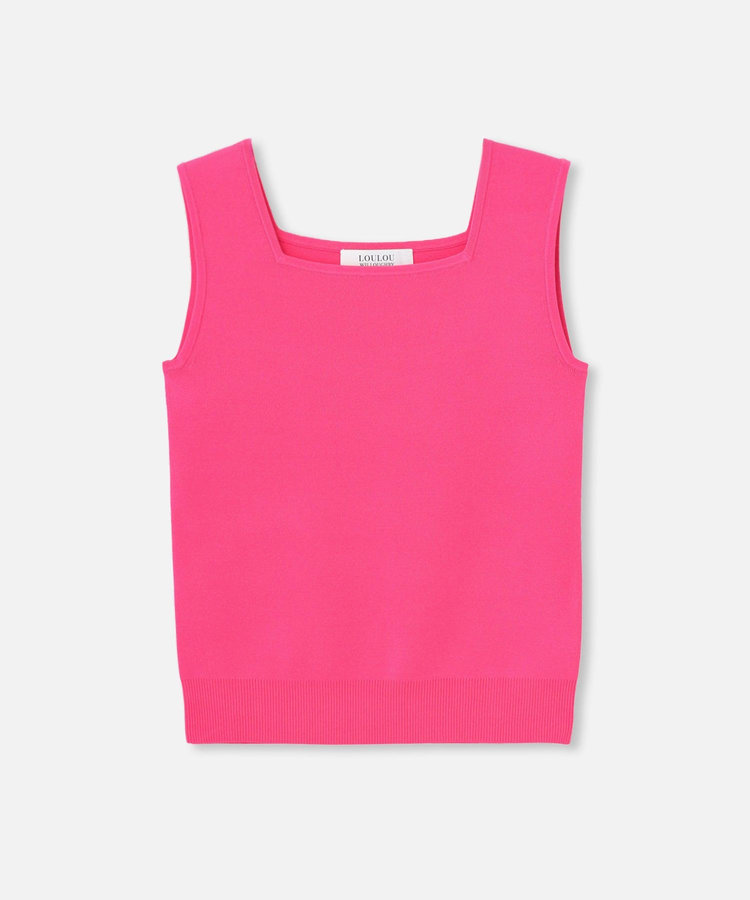 LOULOU WILLOUGHBY ◇【LOULOU WILLOUGHBY】スクエアタンク ピンク (41)
