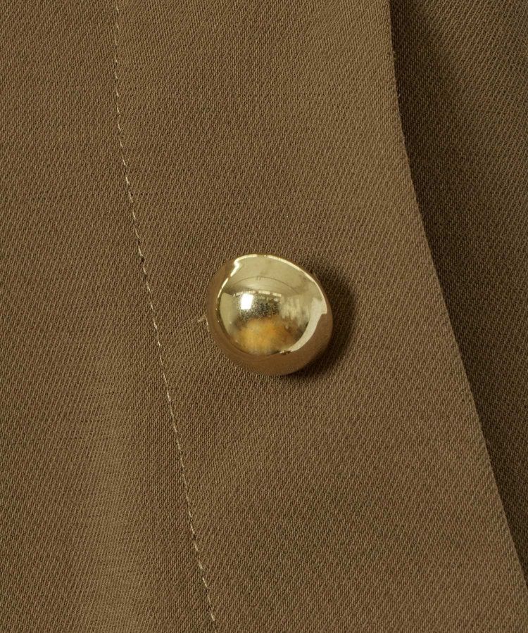 allureville ホローツイルマリンパンツ ブラウン (81)