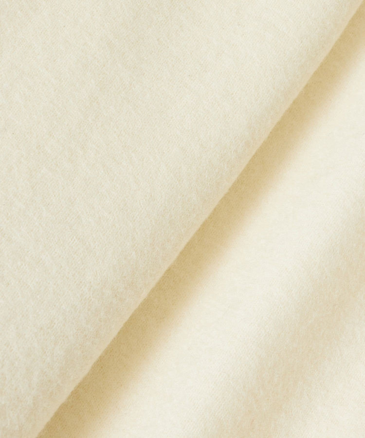 allureville ハードメルトンスムースミディスカート オフホワイト (02)