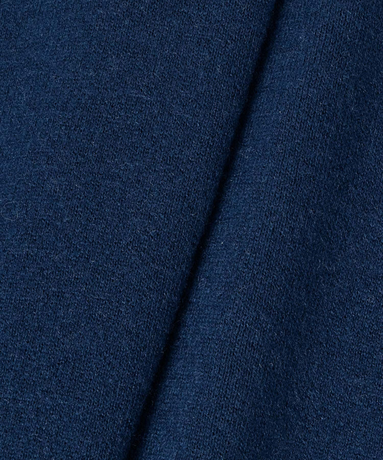 allureville ウールスムース2WAYネックプルオーバー ネイビー (65)
