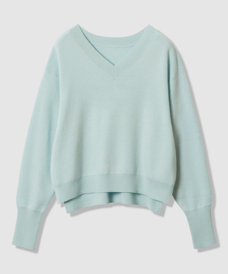 ウールスムース2WAYネックプルオーバー|allureville OFFICIAL