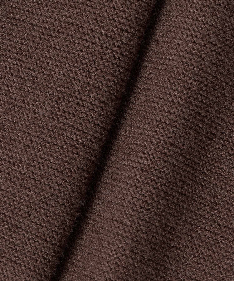 allureville ラビットカフクレイジー釦2WAYプルオーバー ブラウン (81)