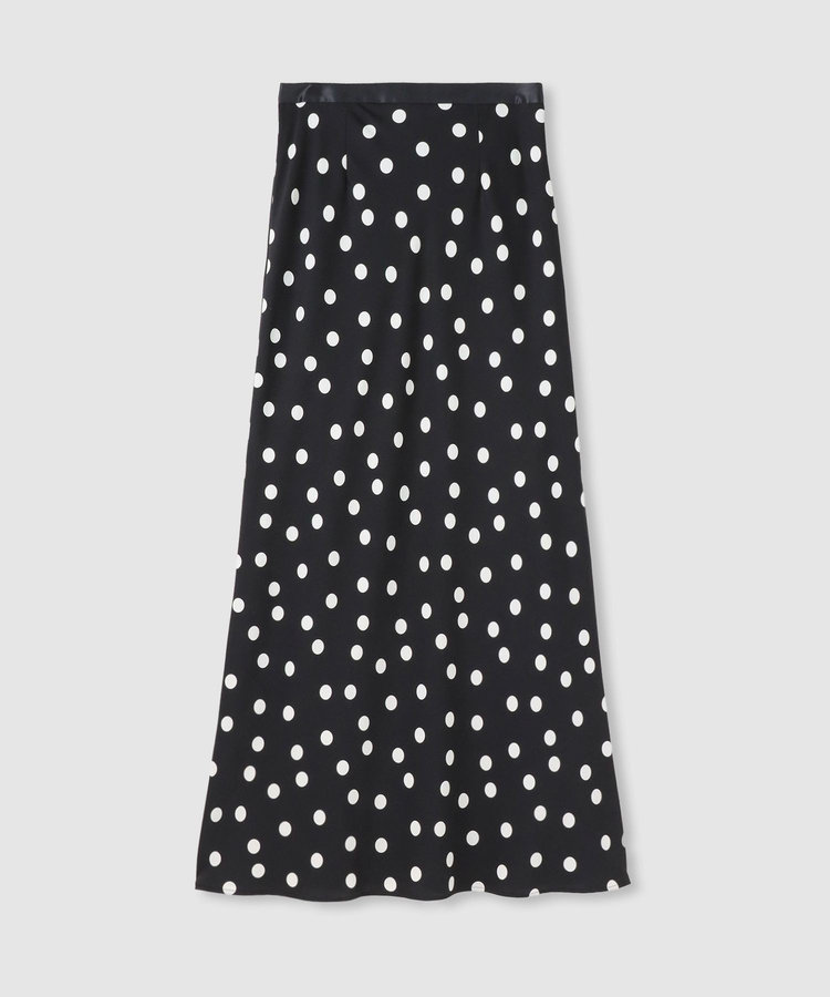 allureville コインドットナロースカート ブラック系 (98)