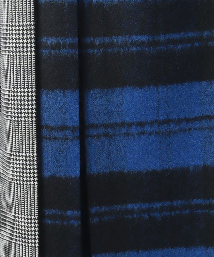 buying 【O'NEIL of DUBLIN(オニールオブダブリン)】CLASSIC PATCHWORK LONG KILT ブルー系 (68)