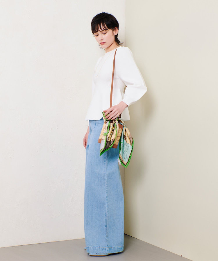 allureville バックレースアッププルオーバー オフホワイト (02)