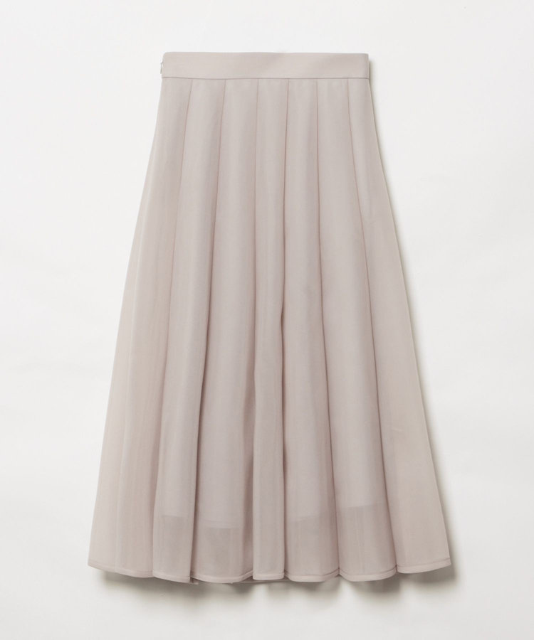 LOULOU WILLOUGHBY 【LOULOU WILLOUGHBY】ダブルラッセルシアースカート ベージュ (11)
