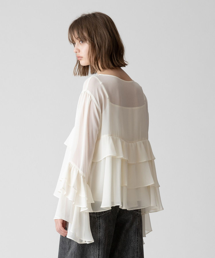 allureville ラッフルズブラウス オフホワイト (02)
