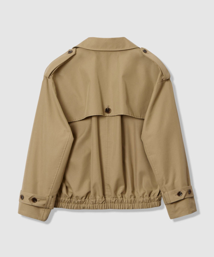 allureville T/Cトレンチブルゾン ベージュ (11)