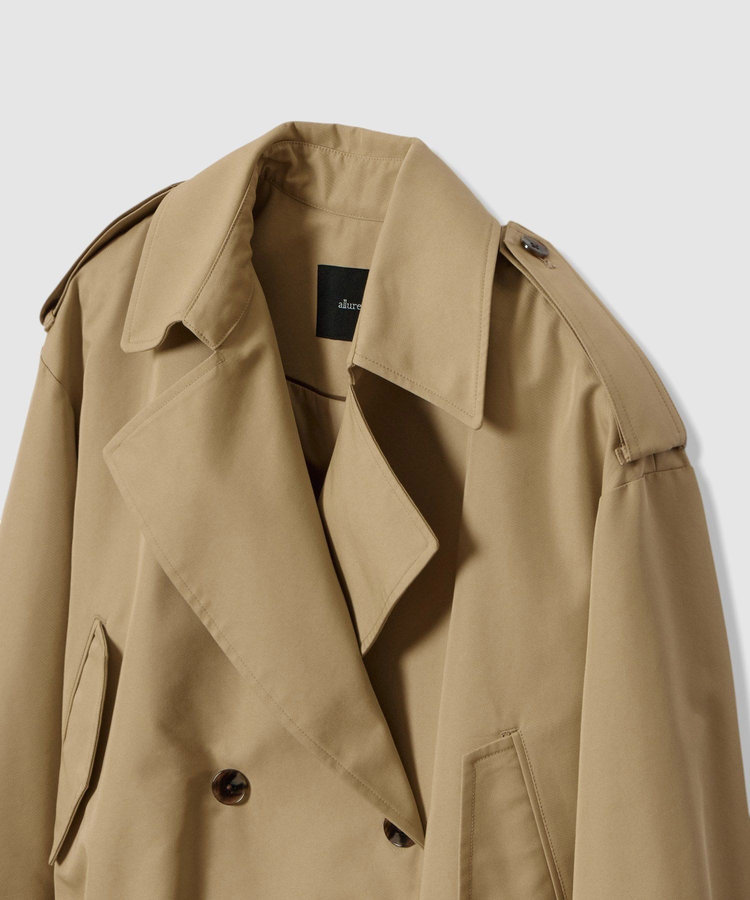 allureville T/Cトレンチブルゾン ベージュ (11)