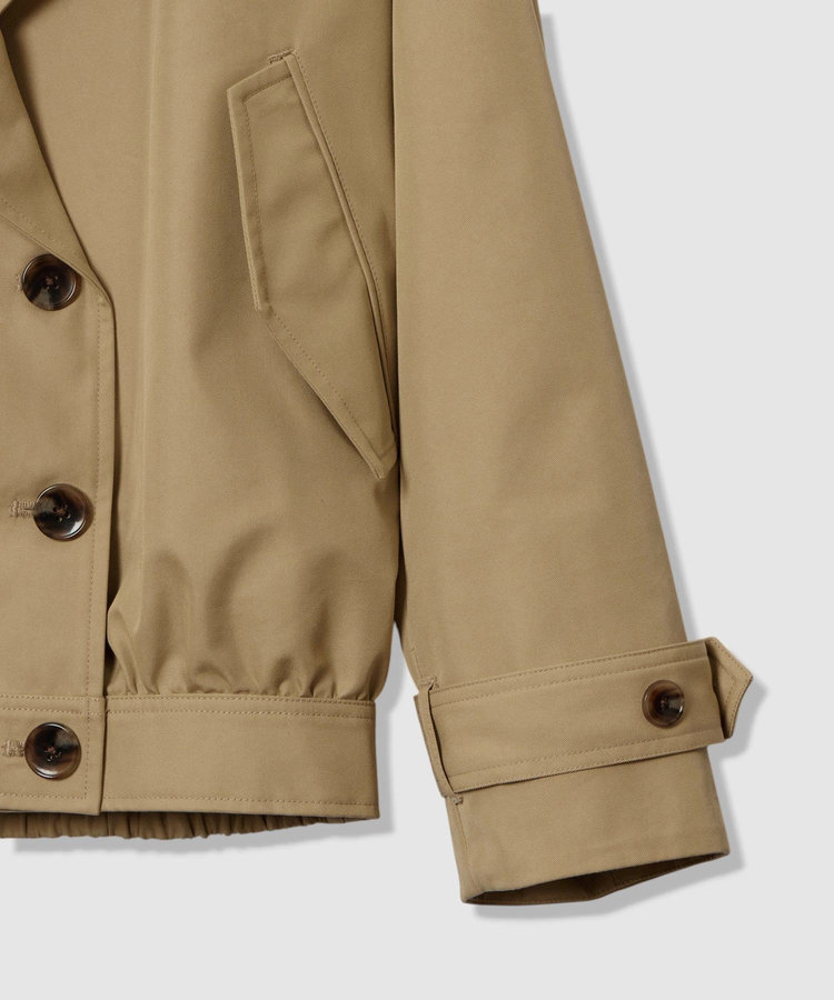 allureville T/Cトレンチブルゾン ベージュ (11)