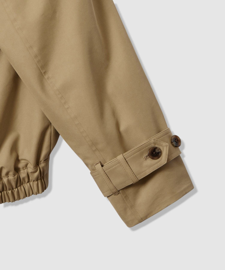 allureville T/Cトレンチブルゾン ベージュ (11)