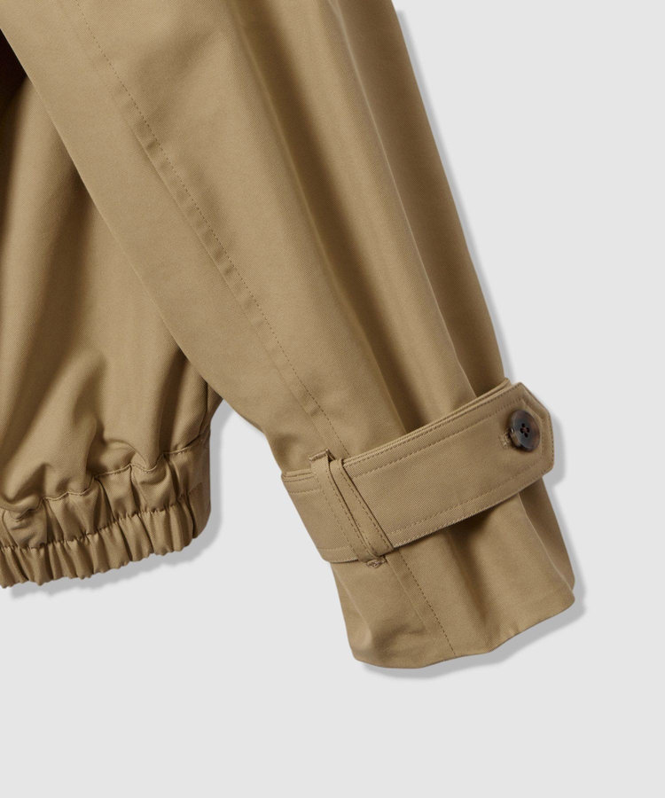 allureville T/Cトレンチブルゾン ベージュ (11)