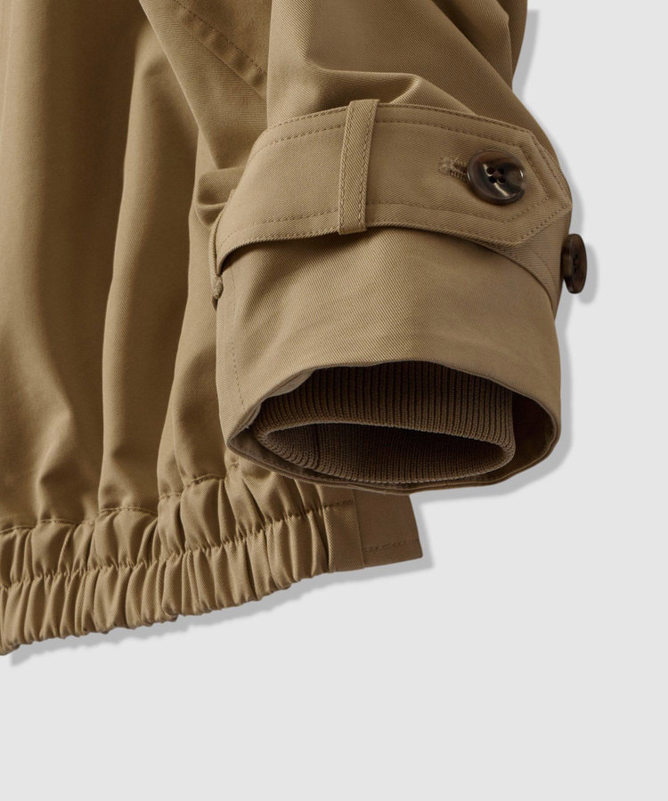 allureville T/Cトレンチブルゾン ベージュ (11)