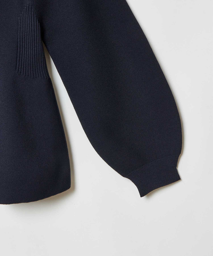 allureville バックレースアッププルオーバー ネイビー (65)