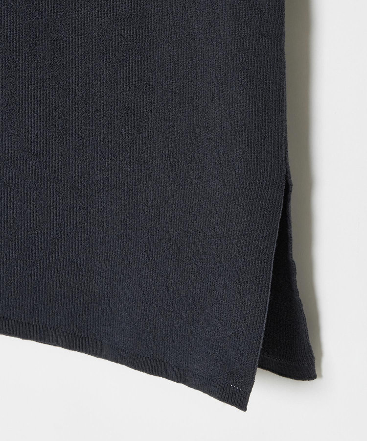 allureville 2WAY ネック5分袖プルオーバー ネイビー (65)