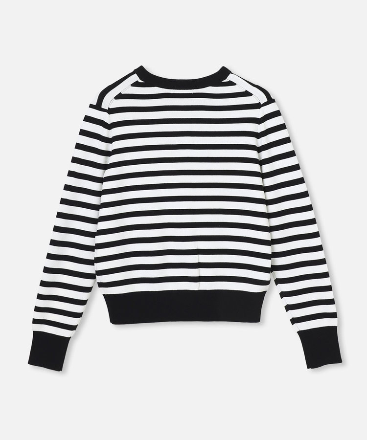 allureville ◇ポケットクルーカーディガン ブラック系 (98)