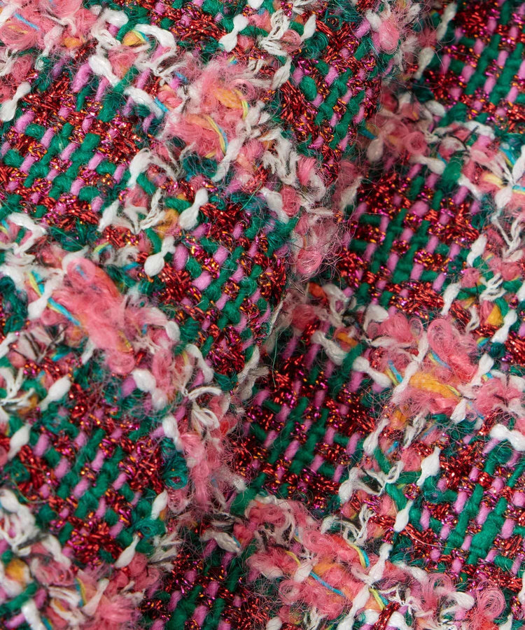 LOULOU WILLOUGHBY 【LOULOU WILLOUGHBY】TOURNIERツイードショートパンツ ピンク (41)