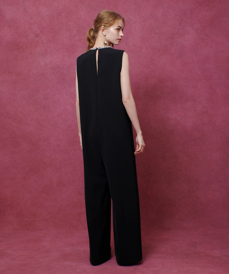 LOULOU WILLOUGHBY 【LOULOU WILLOUGHBY】ビジューオールインワン ブラック (95)