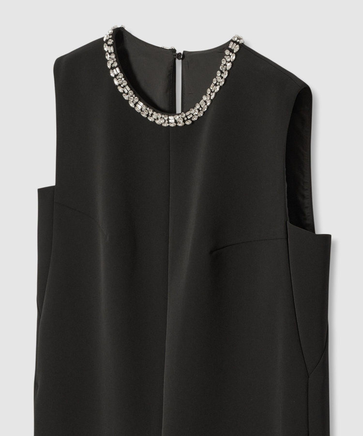 LOULOU WILLOUGHBY 【LOULOU WILLOUGHBY】ビジューオールインワン ブラック (95)