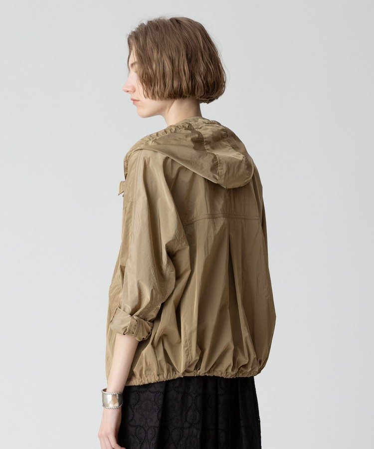 allureville リモンタナイロンモッズブルゾン ベージュ (11)
