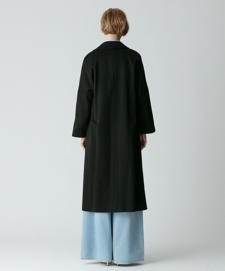 allureville カシミヤビーバーコート ブラック (95)