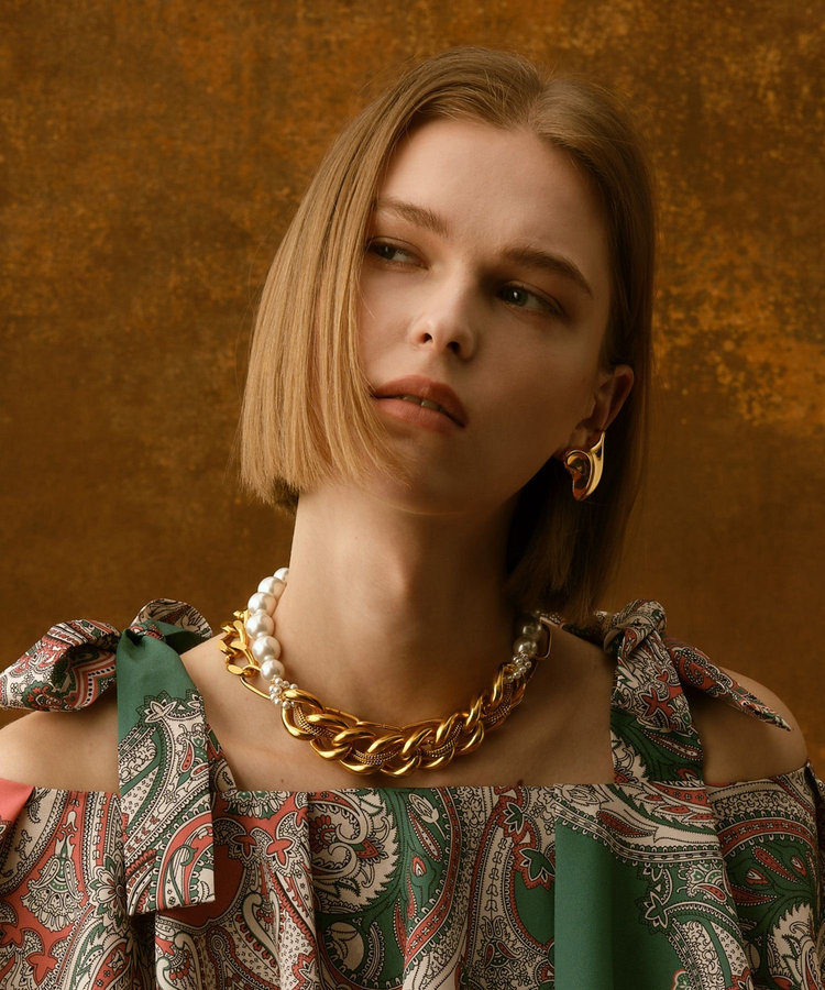 buying 【PERRINE TAVERNITI(ペリーヌ タヴェルニティ)】MARIGNYネックレス ゴールド系 (29)