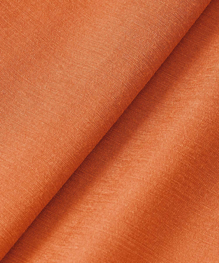 allureville リネンライクオックスラップワンピース オレンジ (31)