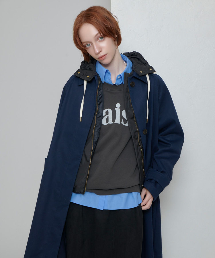 フードライナーステンコート|allureville OFFICIAL SITE / ONLINE SHOP