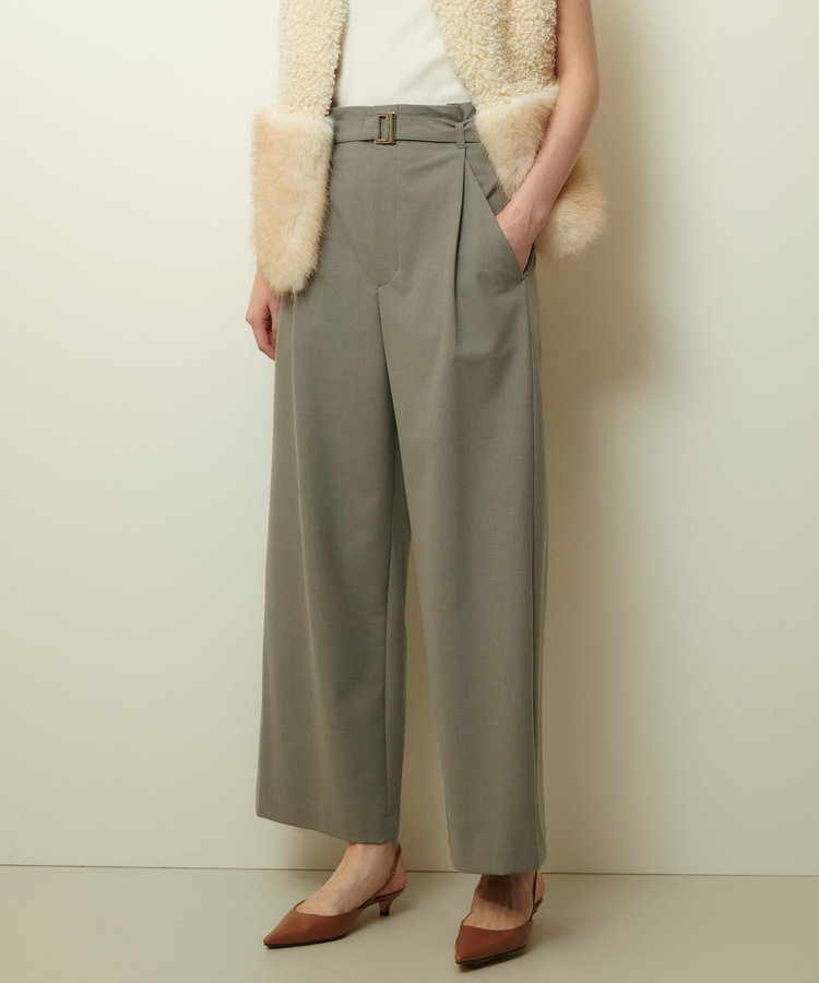 allureville TRストレッチヨークレスパンツ グレー (92)
